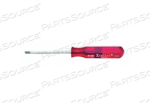 OEM#: R183N1/8INX3IN КРУГЛАЯ ОТВЕРТКА С КРЕПЕЖНЫМ ЗАЖИМОМ от Xcelite