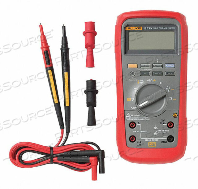 OEM#: FLUKE-28IIEX/ETLINТРИНСКО-БЕЗОПАСНЫЙ МУЛЬТИМЕТР от Fluke Networks