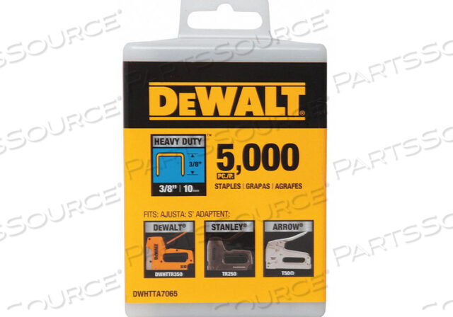 OEM#: DWHTTA7065СКОБА СВЕРЛА ПРОЧНАЯ 25/64 3/8 ЛОЖКА PK5000 от DeWalt