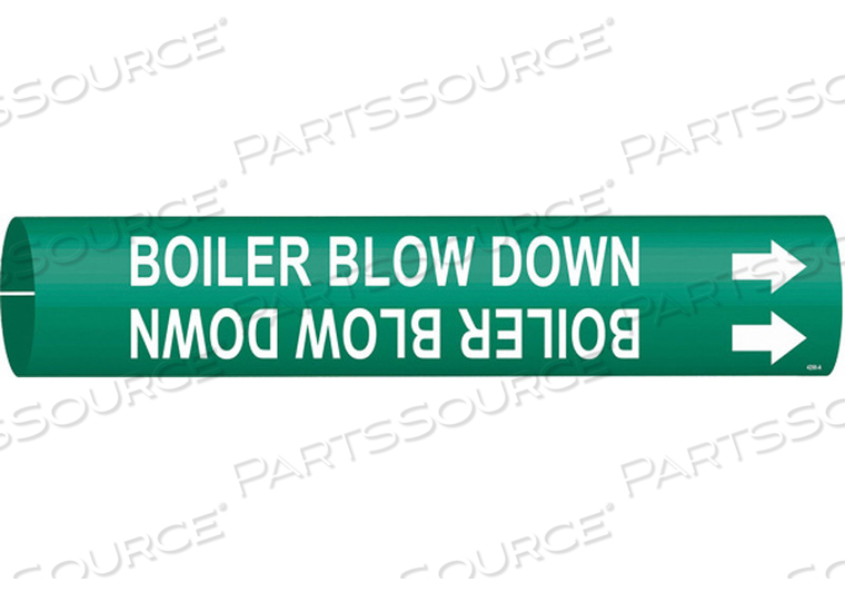 OEM#: 4298-BPIPE MARKER BOILER BLOW DOWN от Brady Americas