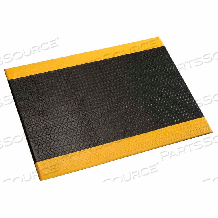OEM#: 2057009032XCUTSDIAMOND DELUXE МЯГКИЙ КОВРИК ДЛЯ НОГ ТОЛЩИНОЙ 1/2 2 X ДО 60 ЧЕРНО-ЖЕЛТЫЙ С КАЙМОЙ от Apache Inc.