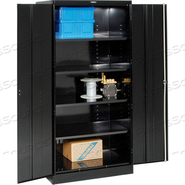 OEM#: 2470-BLKШКАФ ДЛЯ ХРАНЕНИЯ ДЕЛЮКС, 36ШX24ДХ78В, ЧЕРНЫЙ, В РАЗОБРАННОМ СОБРАНИЕМ от Tennsco Corp.
