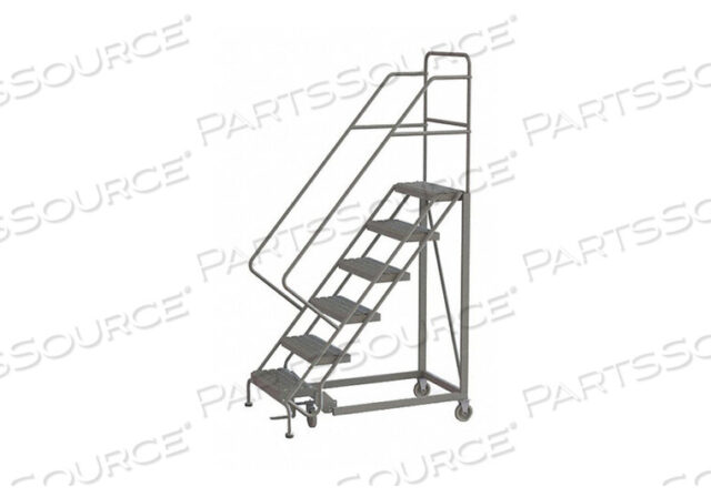 OEM#: KDEC1042424 STEP 24W стальная поворотная лестница с защитным уголком, распорка для ручки, серая от Tri-Arc