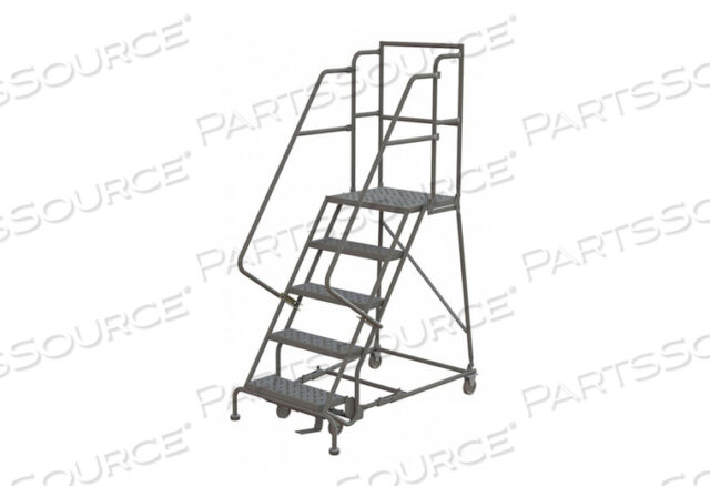 OEM#: KDSR105246-D2ПЕРФОРИРОВАННАЯ 24W 5-СТУПЕНЧАТАЯ СТАЛЬНАЯ ЛЕСТНИЦА НА РОЛИКЕ 20D ВЕРХНЯЯ СТУПЕНЬКА от Tri-Arc