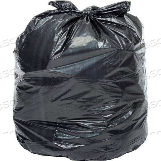 OEM#: RTP40472X ЧЕРНЫЕ МЕШКИ ДЛЯ МУСОРНОГО МУСОРА С ВЫСОКОЙ ПРОЧНОСТЬЮ - 40-45 ГАЛЛОНОВ, 1,7 МИЛ, 100 ПАКЕТОВ/КОРОБКА от Napco Bag And Film