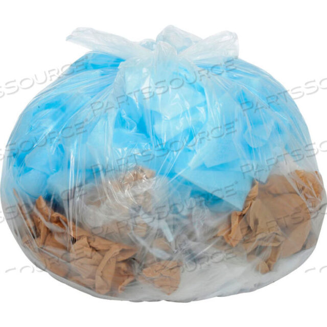 OEM#: RST365815CHEAVY DUTY CLEAR TRASH BAGS - 45-55 GAL, 1.5 MIL, 100 BAGS/CASE от Napco Bag And Film