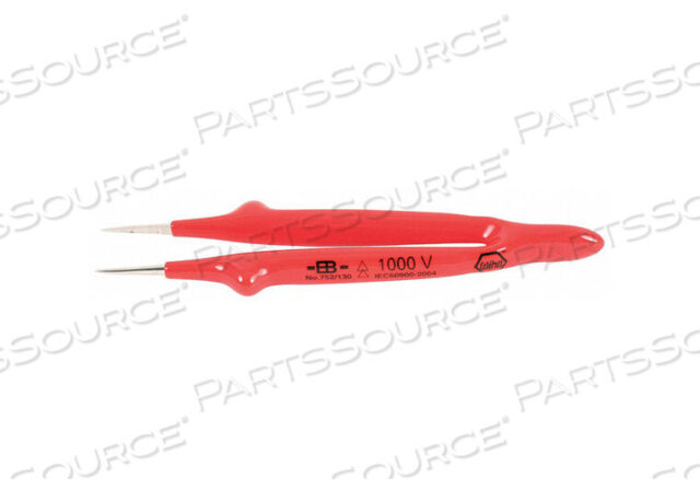 OEM#: 75205ИНСОЛИРОВАННЫЙ ПИНЦЕТ ПРЯМОЙ ТОНКИЙ 5 от Wiha Tools