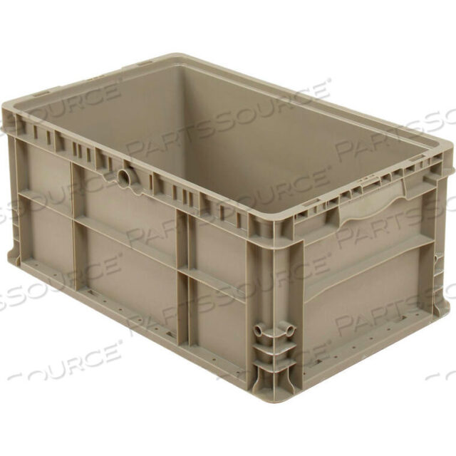 OEM#: NRSO2415-11 GRAYSTRAIGHT WALL CONTAINER SOLID - ШТАБЕЛИРУЕМЫЙ - 24 X 15 X 11 от Monoflo International