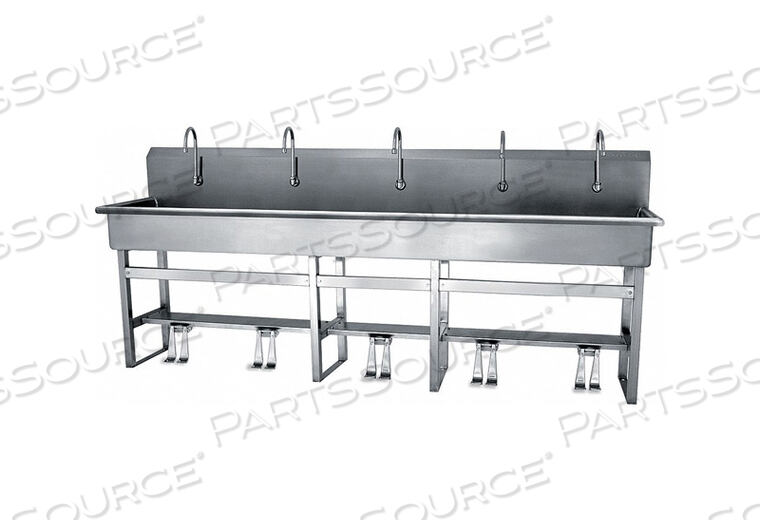OEM#: 510FSWASH STATION 100 IN L 20 IN W 18 IN H by Sani-Lav