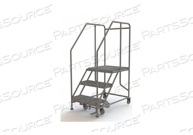 OEM#: WLWP132424SLМОБИЛЬНАЯ 3-Х СТУПЕНЧАТАЯ СТАЛЬНАЯ ЛЕСТНИЦА 24 Ш X 24 Л - ГРУЗОПОДЪЕМНОСТЬ 800 ФУНТОВ от Tri-Arc