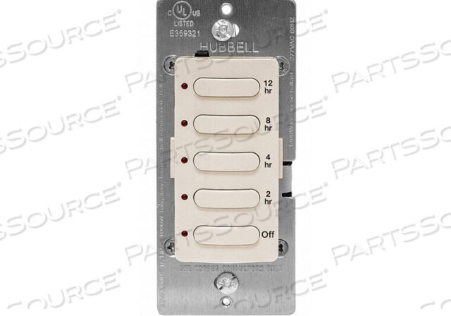 OEM#: DT5012LATIMER ELECTRONIC 120/277V LIGHT ALMOND от Hubbell Incorporated, Wiring Device-Kellums