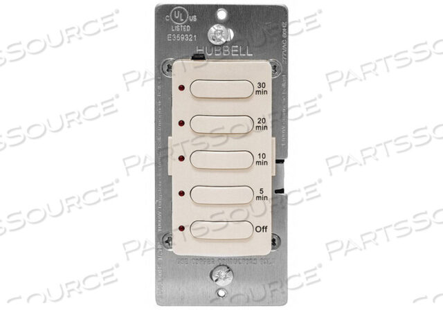 OEM#: DT5030LATIMER ELECTRONIC 120/277V LIGHT ALMOND от Hubbell Incorporated, Wiring Device-Kellums
