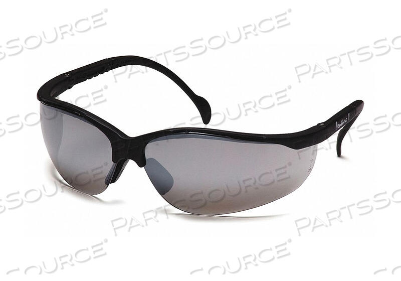 OEM#: SB1870SVENTURE II EYEWEAR СЕРЕБРИСТЫЕ ЗЕРКАЛЬНЫЕ ЛИНЗЫ, ЧЕРНАЯ ОПРАВА от Pyramex