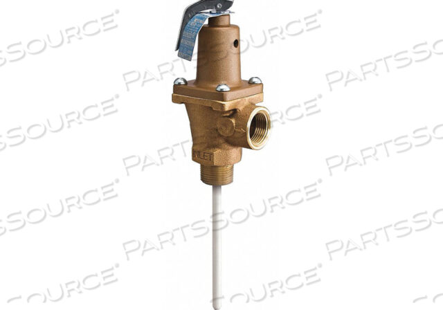 КЛАПАН СБРОСА ДАВЛЕНИЯ И ТЕМПЕРАТУРЫ 125PSI