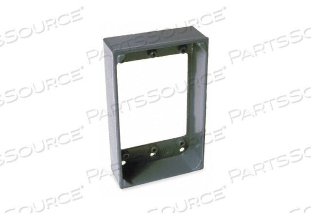 OEM#: 5406-0КОРОБКА РАСШИРЕНИЯ АЛЮМИНИЙ ДЛЯ 1-ГАНГОВОЙ КОРОБКИ ELCTRCL от Hubbell Power Systems