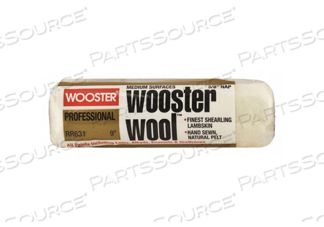 OEM#: RR631-9ЧЕХОЛ ДЛЯ МАЛЯРНОГО ВАЛИКА 9 ДЮЙМОВ ВОРС 3/8 ДЮЙМА от Wooster