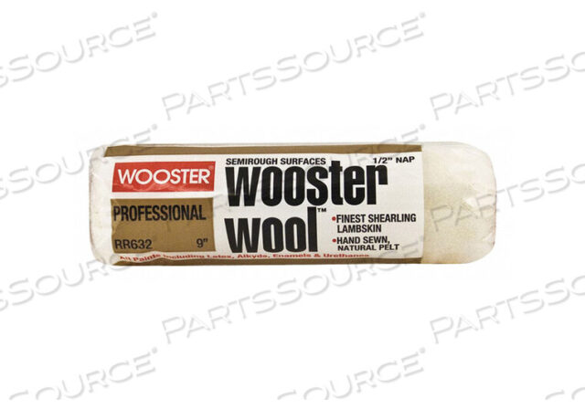 OEM#: RR632-9ЧЕХОЛ ДЛЯ МАЛЯРНОГО ВАЛИКА 9 ДЮЙМОВ ВОРС 1/2 ДЮЙМА от Wooster