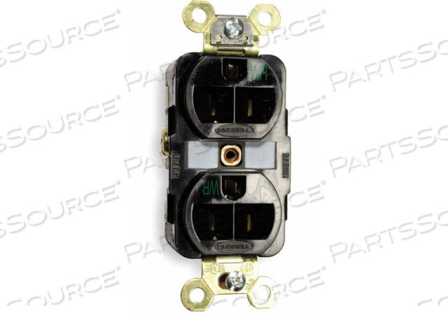OEM#: HBL5362BKWRReceptacle Duplex 20A 5-20R 125V BLACK от Hubbell Incorporated, Wiring Device-Kellums