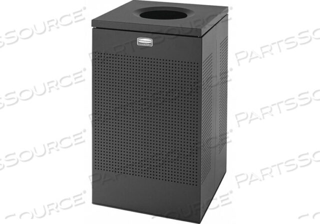 OEM#: FGSC18EPLTBKМУСОРНЫЙ КОНТЕЙНЕР КВАДРАТНЫЙ 20 ГАЛЛОНОВ ЧЕРНЫЙ от Rubbermaid Medical Division