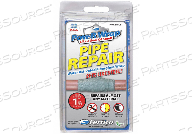 OEM#: FPW248CSКОМПЛЕКТ ДЛЯ РЕМОНТА СТЕКЛОВОЛОКНА 2 X 48 В СЕРОМ ЦВЕТЕ от Fernco