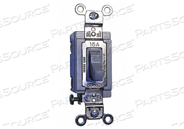 OEM#: HBL1204GYНАСТЕННЫЙ ПЕРЕКЛЮЧАТЕЛЬ 4-Х ПОЛОЖЕНИЯ 120/277 В 15 А СЕРЫЙ ПЕРЕКЛЮЧАТЕЛЬ от Hubbell Incorporated, Wiring Device-Kellums