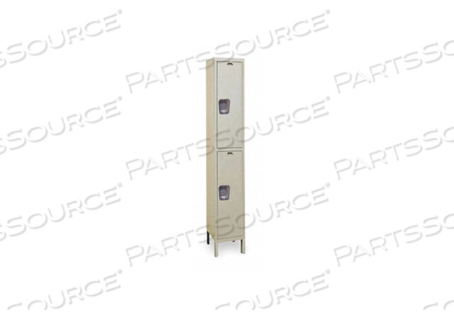OEM#: UY1228-2A-PTWRDRB LOCKR SOLID 1 WIDE 2 TIER TAN от Hallowell