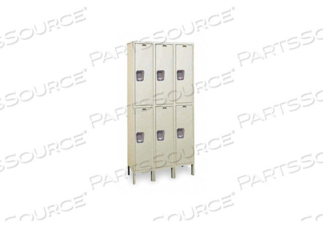 OEM#: UY3228-2PTWRDRB LOCKR SOLID 3 WIDE 2 TIER TAN от Hallowell