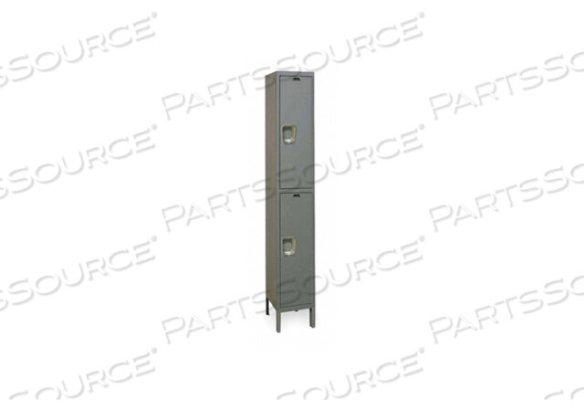 OEM#: UY1228-2HGШКАФЧИК ДЛЯ ГАРДЕРОБНОЙ ОДЕЖДЫ 1 ШИРИНА 2 ЯРУСА СЕРЫЙ от Hallowell