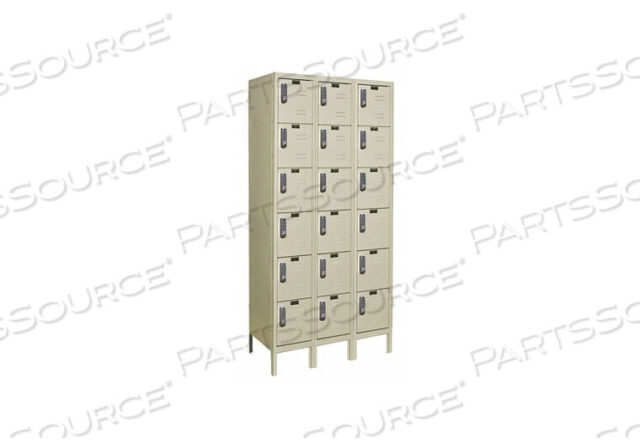 OEM#: UEL3258-6PTBOX LOCKR LVRED 3 WIDE 6 TIER TAN от Hallowell