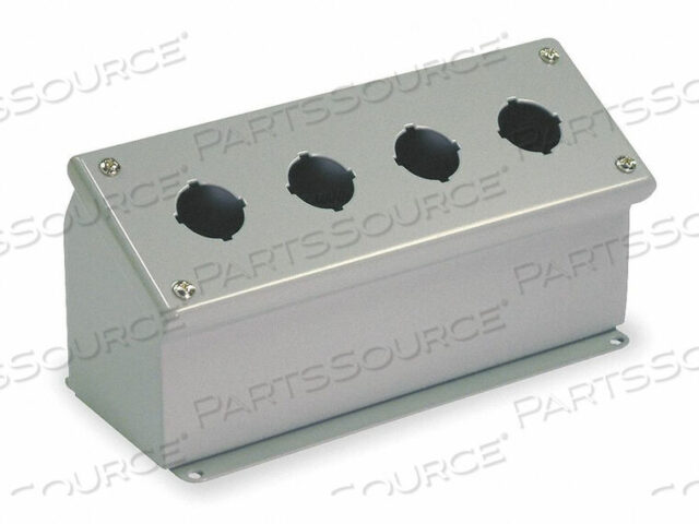 OEM#: WPBA4PUSHBUTTON КОРПУС 30MM 4 ОТВЕРСТИЯ СТАЛЬ от Hubbell Power Systems