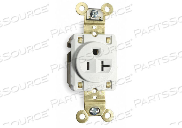 OEM#: HBL5361WSINGLE, 20A, 125V, 2P, 3W от Hubbell Incorporated, Wiring Device-Kellums