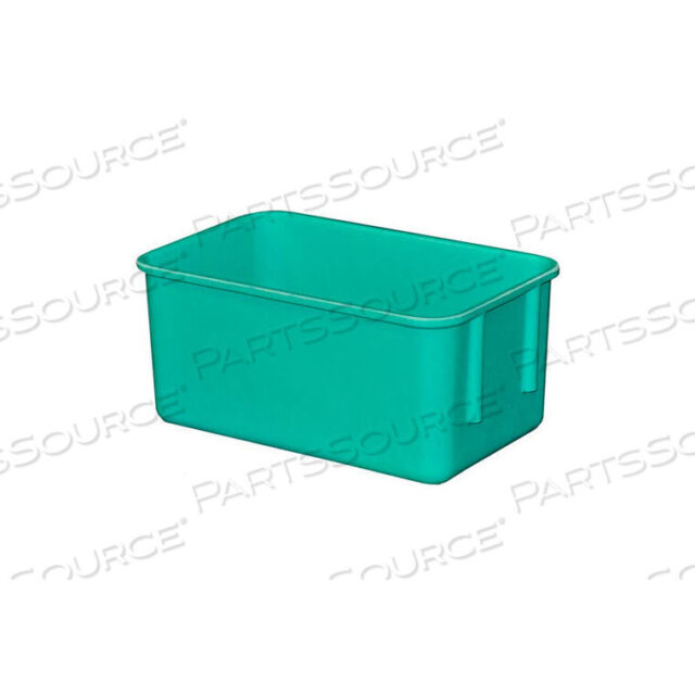 OEM#: 9261085113TOTELINE NESTING TOTE 926108 - 9-3/4L X 6-1/8W X 4-1/2H, GREEN by Molded Fiberglass