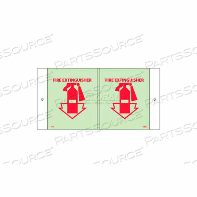 OEM#: GLV30ЗНАК ОГНЕТУШИТЕЛЯ - СВЕТЯЩИЙСЯ АКРИЛОВЫЙ 5-3/4 X 8-3/4 от National Marker Company