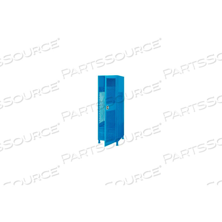 OEM#: GL-2472-24-DFL-BLСВАРНОЙ ШКАФЧИК ДЛЯ ОХРАННОГО ОБОРУДОВАНИЯ С ДВЕРЦОЙ, НОЖНЫМ БЛОКИРОВКОЙ И НОЖКАМИ 24X24X72 СИНИЙ от Pucel Enterprises