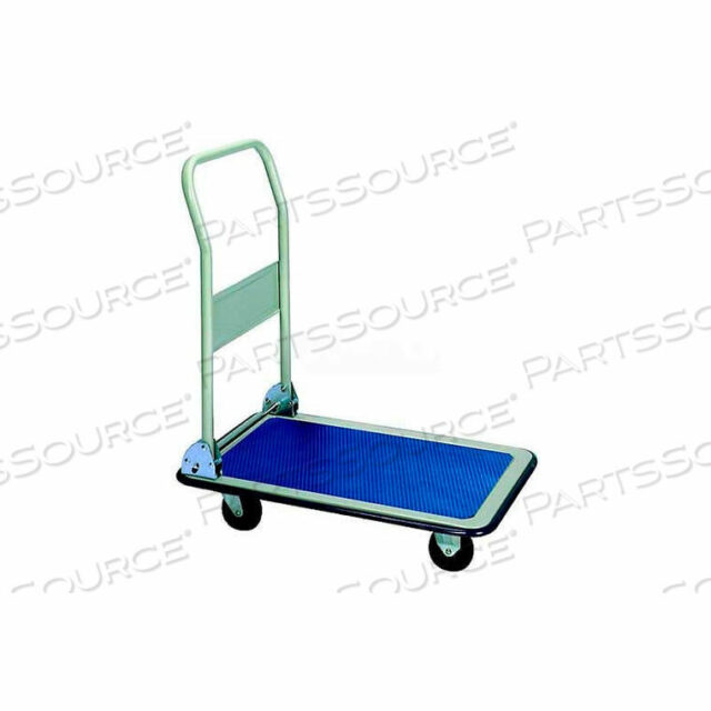 OEM#: 272238 СТАЛЬНАЯ ПЛАТФОРМА ДЛЯ ТЕЛЕЖЕК С ОТКИДНОЙ РУЧКОЙ 29X19 4 РЕЗИНОВЫХ КОЛЕСА от Wesco