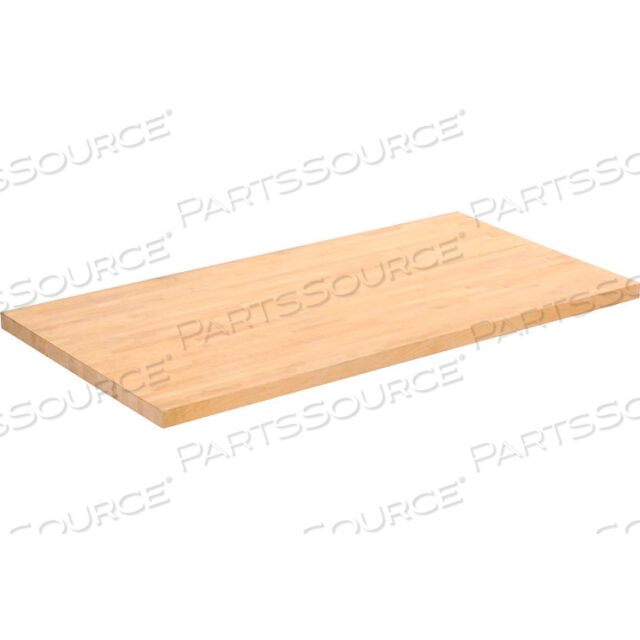 OEM#: IST002-OMAPLE BUTCHER BLOCK SQUARE EDGE WORKBENCH TOP, 48W X 24D X 1-3/4H by John Boos & Company