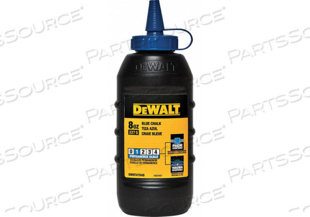 OEM#: DWHT47049LМЕЛ МАРКИРОВОЧНЫЙ СТАНДАРТНЫЙ СИНИЙ 8 УНЦИЙ от DeWalt