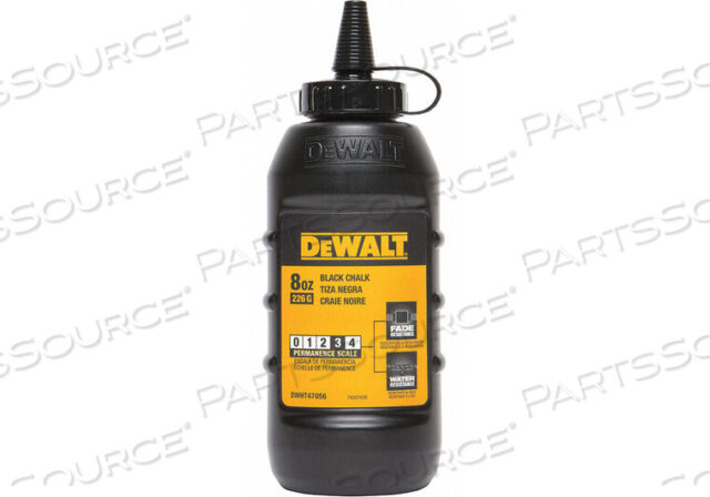OEM#: DWHT47056L МАРКИРОВОЧНЫЙ МЕЛ СТАНДАРТНЫЙ ЧЕРНЫЙ 8 УНЦИЙ от DeWalt