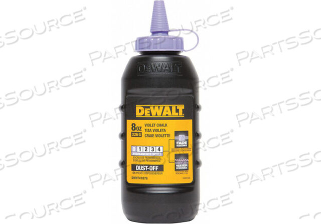 OEM#: DWHT47079LМЕЛ ДЛЯ МАРКИРОВКИ ВРЕМЕННЫЙ ФИОЛЕТОВЫЙ 8 УНЦИЙ от DeWalt
