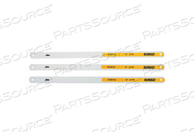 OEM#: DWHT20555БИМЕТАЛЛИЧЕСКОЕ НОЖОВОЧНОЕ ПОЛОТНО 10 PK3 от DeWalt