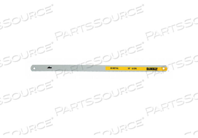 OEM#: DWHT20548НОЖОВОЧНОЕ ПОЛОТНО 10 ДЮЙМОВ 18 TPI PK2 от DeWalt