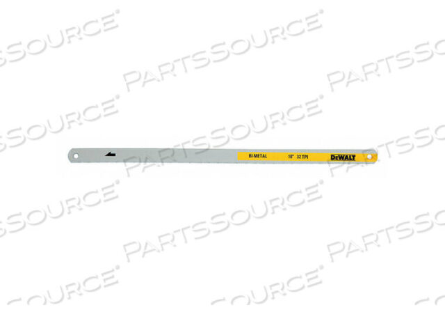OEM#: DWHT20550НОЖОВОЧНОЕ ПОЛОТНО 10 ДЮЙМОВ 32 TPI PK2 от DeWalt