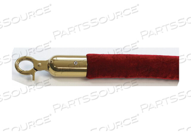 OEM#: QWAYROPE-21-6-2PБАРЬЕРНЫЙ КАНАТ 1-1/2 ДЮЙМА X 6 ФУТОВ КРАСНЫЙ от Queueway