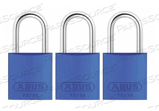 OEM#: 72/30 KA X 3J5197 БЛОКИРОВОЧНЫЙ НАВЕСНОЙ ЗАМОК KA СИНИЙ 2-17/32 H PK3 от Abus