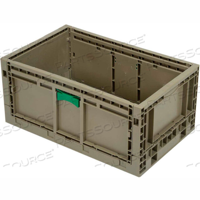 СКЛАДНОЙ ТРАНСПОРТНЫЙ КОНТЕЙНЕР KD2415-11 23-15/16L X 15W X 10-15/16H СЕРЫЙ