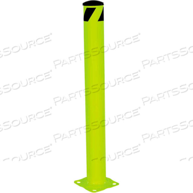 OEM#: BOL-42-4.5-FYLSTEEL ЗАЩИТНЫЙ СТОЛБИК, 42 H X 4-1/2 DIA, ПОРОШКОВОЕ ПОКРЫТИЕ, ФЛУОРЕСЦЕНТНЫЙ ЖЕЛТЫЙ, от Vestil Manufacturing Corp.