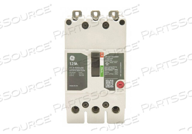 OEM#: TEYL3025BCВЫКЛЮЧАТЕЛЬ 25A 3P TEY 277/480VAC от General Electric Company