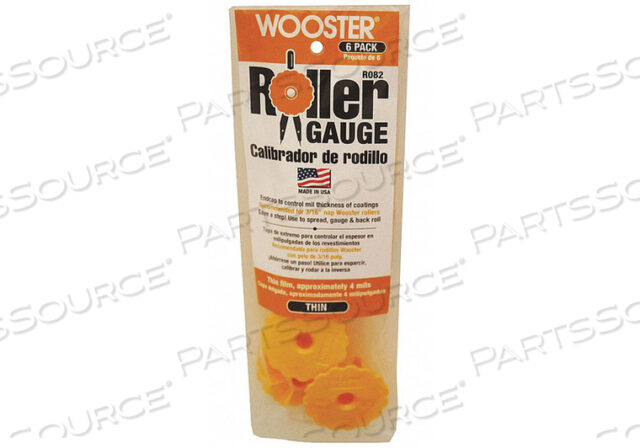OEM#: R082РОЛИКОВЫЙ КАЛИБР 4 MIL PK6 от Wooster