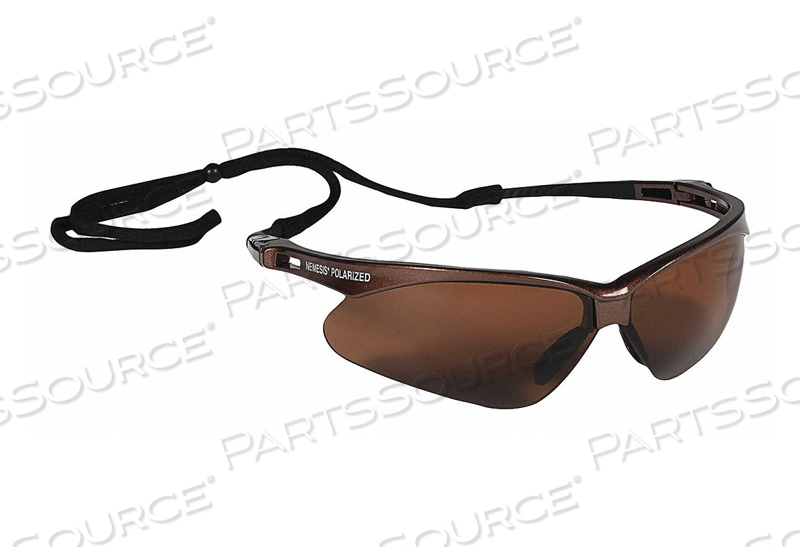 OEM#: 28637V30 NEMESIS ПОЛЯРИЗОВАННЫЕ ЗАЩИТНЫЕ ОЧКИ, КОРИЧНЕВЫЕ, ПОЛИКАРБОНАТОВЫЕ ЛИНЗЫ, УСТОЙЧИВЫЕ К ЦАРАПИНАМ, КОРИЧНЕВАЯ ОПРАВА/ДУЖКИ, НЕЙЛОН от KleenGuard