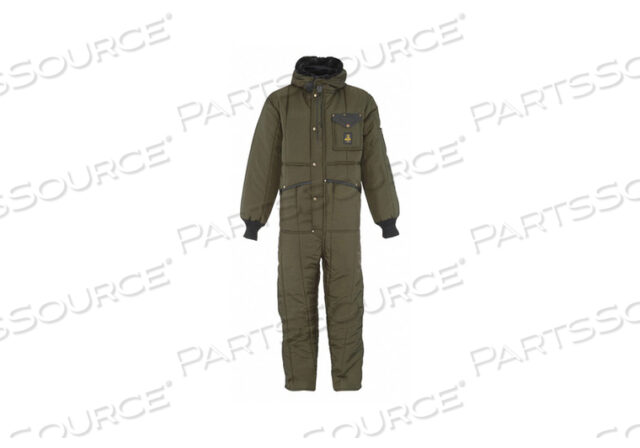 OEM#: 0381TSAG5XLIRON TUFF MINUS 50 КОСТЮМ С КАПЮШОНОМ ДЛЯ ВЫСОКИХ, SAGE, 5XL от RefrigiWear